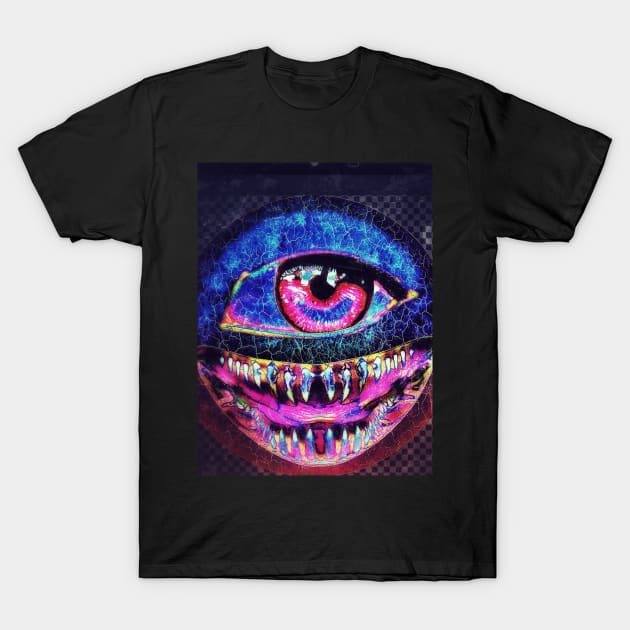 Trippy smile T-Shirt by Warrioralchemistart